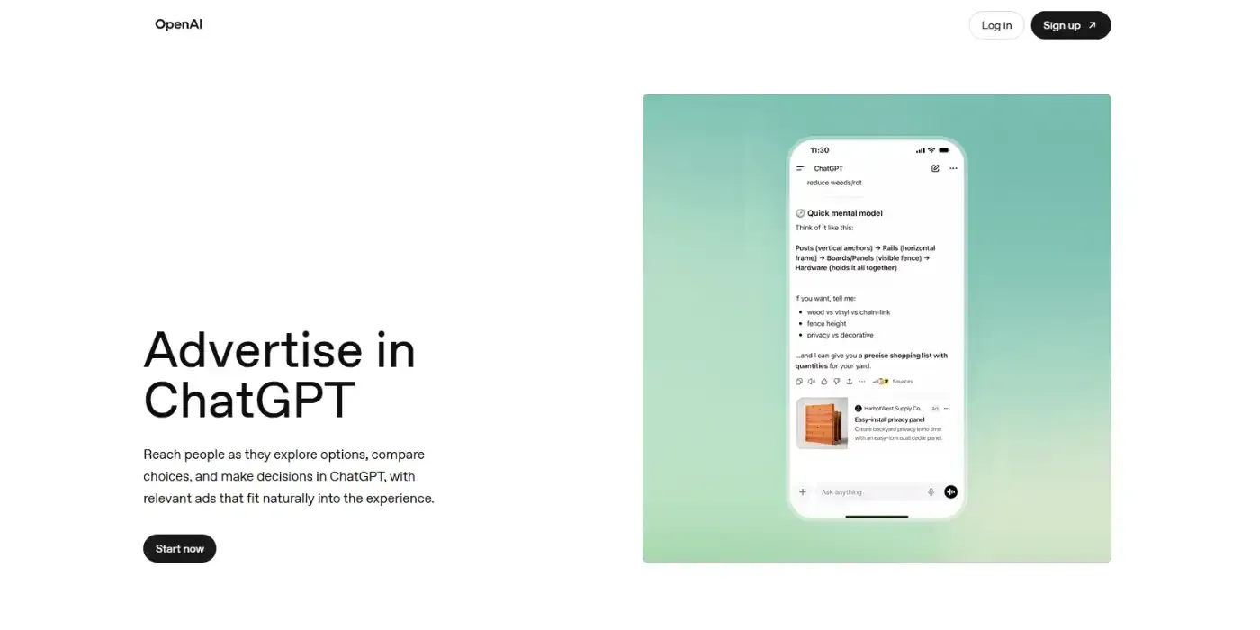 chatgpt ads mexico